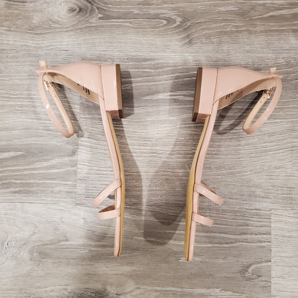 NEW 14th & Union Jemma Pink Blush Strappy Sasdals - Picture 2 of 8